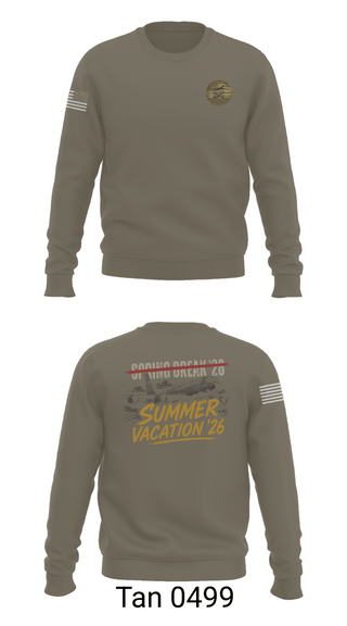 Crew Neck Sweatshirt, EARS TANKER MX, Air Force, Teamtime, Team time, sublimation, custom sports apparel, team uniforms, spirit wear, spiritwear, sports uniforms, custom shirts, team store, custom team store, fundraiser sports, apparel fundraiser
