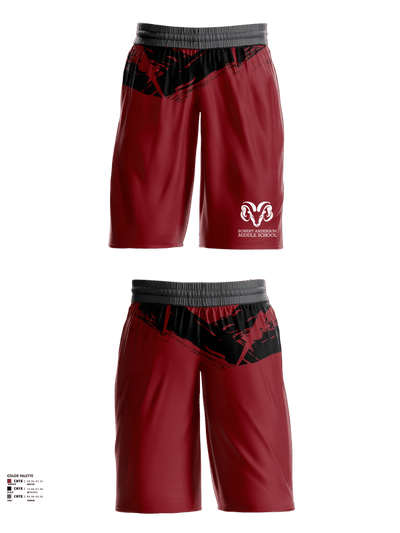 Robert Anderson Rams  Mens Basketball Shorts 1