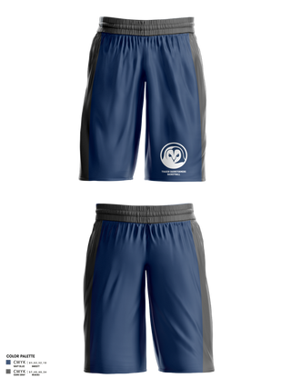 Mens Basketball Shorts, Thaden Barnstormers Basketball, Men's Basketball, Teamtime, Team time, sublimation, custom sports apparel, team uniforms, spirit wear, spiritwear, sports uniforms, custom shirts, team store, custom team store, fundraiser sports, apparel fundraiser