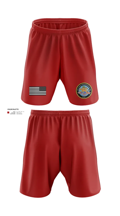 Navy Cargo Handling Battalion One 62031758 Athletic Shorts With Pockets - 22