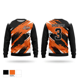 Crew Neck Sweatshirt, AZ SHARPSHOOTERS, Men's Basketball, Teamtime, Team time, sublimation, custom sports apparel, team uniforms, spirit wear, spiritwear, sports uniforms, custom shirts, team store, custom team store, fundraiser sports, apparel fundraiser