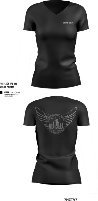 Womens Short Sleeve Vneck Shirt, NYFO SRT, , Teamtime, Team time, sublimation, custom sports apparel, team uniforms, spirit wear, spiritwear, sports uniforms, custom shirts, team store, custom team store, fundraiser sports, apparel fundraiser