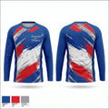 Dugouts and Dingers Long Sleeve Performance Shirt 1