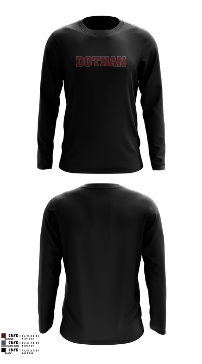 DHS Wolves 33209504 Long Sleeve Performance Shirt 3