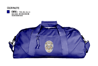 Duffle Bag, Lewiston Police Department, Police, Teamtime, Team time, sublimation, custom sports apparel, team uniforms, spirit wear, spiritwear, sports uniforms, custom shirts, team store, custom team store, fundraiser sports, apparel fundraiser