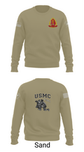 1st Bn 2mar 2nd MarDiv 35824328 Crew Neck Sweatshirt - 85