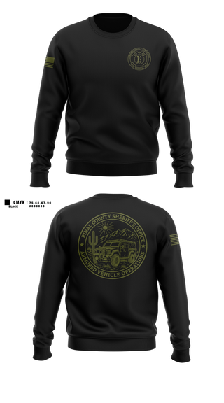 Crew Neck Sweatshirt, PCSO AVO, Police, Teamtime, Team time, sublimation, custom sports apparel, team uniforms, spirit wear, spiritwear, sports uniforms, custom shirts, team store, custom team store, fundraiser sports, apparel fundraiser