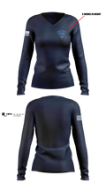 ILSSA Boston Women's Long Sleeve V-neck Shirt - 10