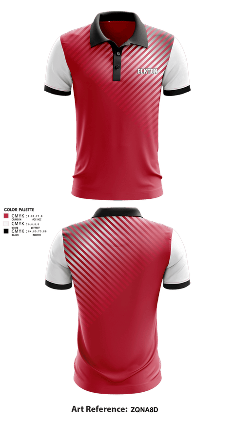 Short Sleeve Performance Polo, Elkton, Women's Basketball, Teamtime, Team time, sublimation, custom sports apparel, team uniforms, spirit wear, spiritwear, sports uniforms, custom shirts, team store, custom team store, fundraiser sports, apparel fundraiser