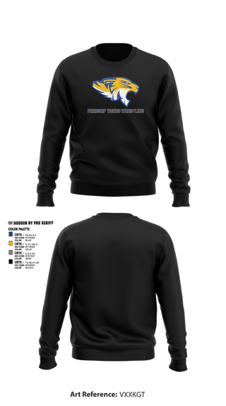 Crew Neck Sweatshirt, Frenship Tigers Wrestling, Wrestling, Teamtime, Team time, sublimation, custom sports apparel, team uniforms, spirit wear, spiritwear, sports uniforms, custom shirts, team store, custom team store, fundraiser sports, apparel fundraiser