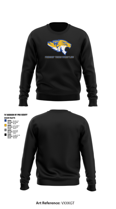 Frenship Tigers Wrestling 20717711 Crew Neck Sweatshirt - 2