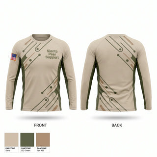 Long Sleeve Performance Shirt, Siento Peer Support, Fire Department, Teamtime, Team time, sublimation, custom sports apparel, team uniforms, spirit wear, spiritwear, sports uniforms, custom shirts, team store, custom team store, fundraiser sports, apparel fundraiser