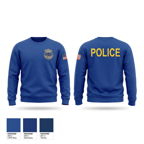Crew Neck Sweatshirt, Minnesota State Patrol, Police, Teamtime, Team time, sublimation, custom sports apparel, team uniforms, spirit wear, spiritwear, sports uniforms, custom shirts, team store, custom team store, fundraiser sports, apparel fundraiser
