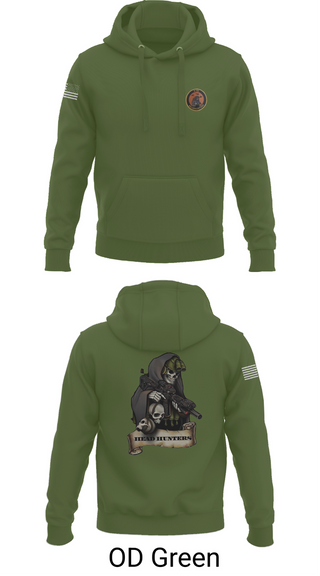 Hoodie, HHC 2-135th AVN REG, , Teamtime, Team time, sublimation, custom sports apparel, team uniforms, spirit wear, spiritwear, sports uniforms, custom shirts, team store, custom team store, fundraiser sports, apparel fundraiser