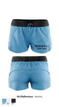 Wolverines 61477773 Women's Shorts - 3