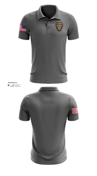 Short Sleeve Performance Polo, Benwood Fire, Fire Department, Teamtime, Team time, sublimation, custom sports apparel, team uniforms, spirit wear, spiritwear, sports uniforms, custom shirts, team store, custom team store, fundraiser sports, apparel fundraiser