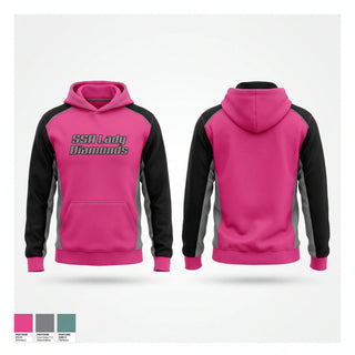 Hoodie, SSA Lady Diamonds, Women's Basketball, Teamtime, Team time, sublimation, custom sports apparel, team uniforms, spirit wear, spiritwear, sports uniforms, custom shirts, team store, custom team store, fundraiser sports, apparel fundraiser