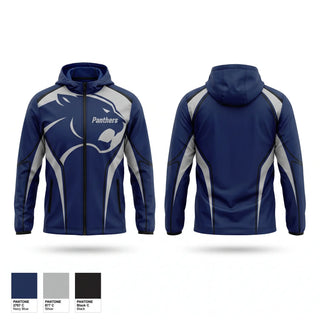 Windbreaker, Panthers, Men's Basketball, Teamtime, Team time, sublimation, custom sports apparel, team uniforms, spirit wear, spiritwear, sports uniforms, custom shirts, team store, custom team store, fundraiser sports, apparel fundraiser