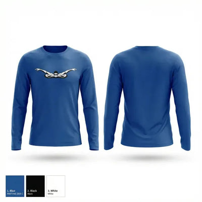 Detroit Masters Swim Club and Detroit 100 74268751 Long Sleeve Performance Shirt 2