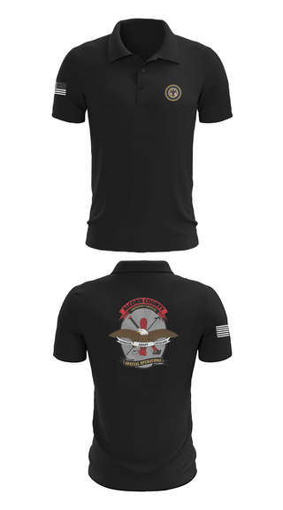 Short Sleeve Performance Polo, Alcorn County Special Operations, Fire Department, Teamtime, Team time, sublimation, custom sports apparel, team uniforms, spirit wear, spiritwear, sports uniforms, custom shirts, team store, custom team store, fundraiser sports, apparel fundraiser