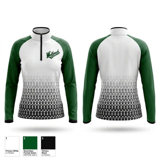 Quarter Zip Jacket, Wolfpack, Softball, Teamtime, Team time, sublimation, custom sports apparel, team uniforms, spirit wear, spiritwear, sports uniforms, custom shirts, team store, custom team store, fundraiser sports, apparel fundraiser