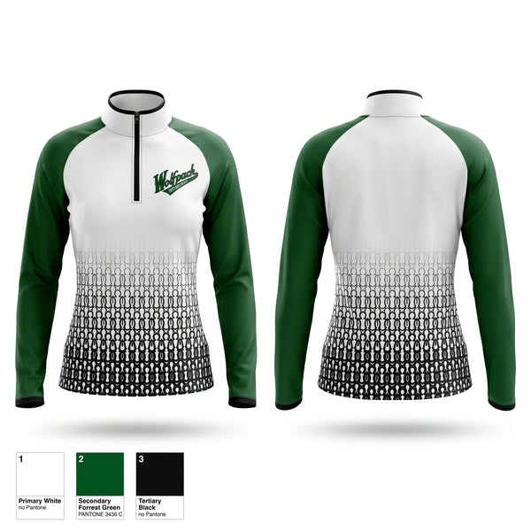 Quarter Zip Jacket, Wolfpack, Softball, Teamtime, Team time, sublimation, custom sports apparel, team uniforms, spirit wear, spiritwear, sports uniforms, custom shirts, team store, custom team store, fundraiser sports, apparel fundraiser