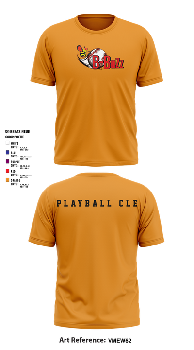 B Buzz Baseball League 75019054 Short Sleeve Performance Shirt - 7