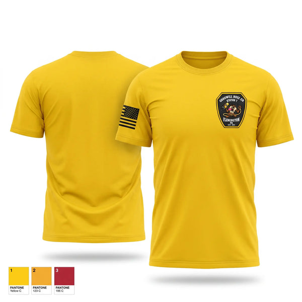 Old School Cotton Feel Shirt, Goodwill Hose Fire Company, Fire Department, Teamtime, Team time, sublimation, custom sports apparel, team uniforms, spirit wear, spiritwear, sports uniforms, custom shirts, team store, custom team store, fundraiser sports, apparel fundraiser