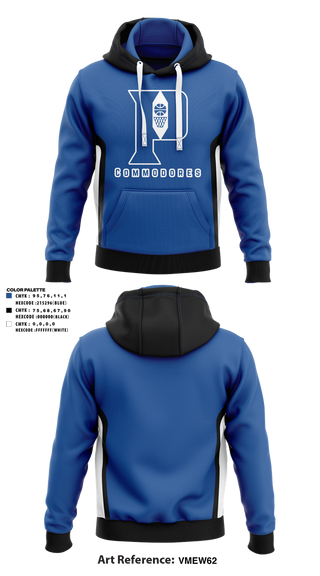 Hoodie, Perry High School Commodores, Men's Basketball, Teamtime, Team time, sublimation, custom sports apparel, team uniforms, spirit wear, spiritwear, sports uniforms, custom shirts, team store, custom team store, fundraiser sports, apparel fundraiser