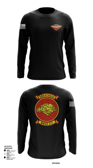 Long Sleeve Performance Shirt, MWSS-273, Marines, Teamtime, Team time, sublimation, custom sports apparel, team uniforms, spirit wear, spiritwear, sports uniforms, custom shirts, team store, custom team store, fundraiser sports, apparel fundraiser