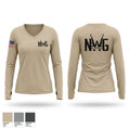 4th brigade Women's Long Sleeve V-neck Shirt - 1