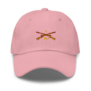 1st PLT B Co 1-173IN 18514147 Classic Dad Hat | Yupoong 6245CM