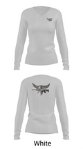 MSPD TRT 3516204 Women's Long Sleeve V-neck Shirt - 11