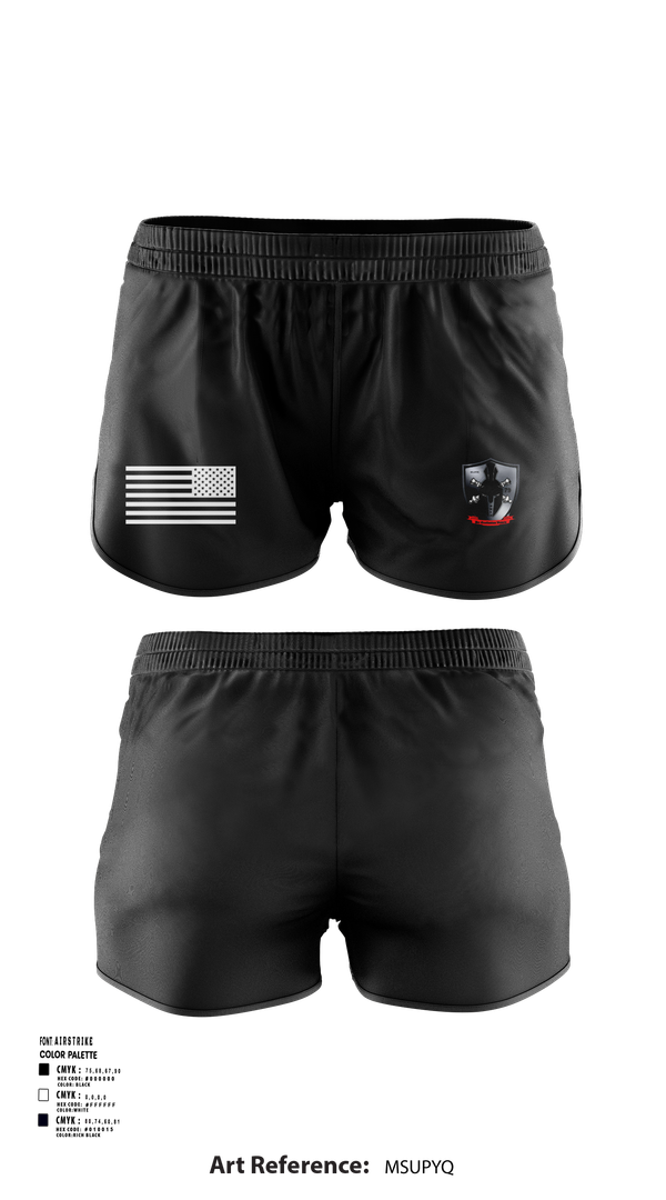 Ranger Panties, E/1-79 FA, , Teamtime, Team time, sublimation, custom sports apparel, team uniforms, spirit wear, spiritwear, sports uniforms, custom shirts, team store, custom team store, fundraiser sports, apparel fundraiser