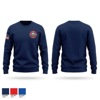 Crew Neck Sweatshirt, UJFD, Fire Department, Teamtime, Team time, sublimation, custom sports apparel, team uniforms, spirit wear, spiritwear, sports uniforms, custom shirts, team store, custom team store, fundraiser sports, apparel fundraiser
