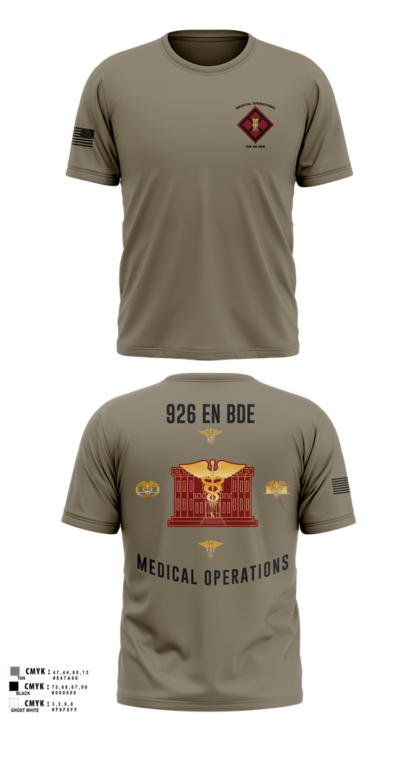 Old School Cotton Feel Shirt, 926 EN BDE, Army, Teamtime, Team time, sublimation, custom sports apparel, team uniforms, spirit wear, spiritwear, sports uniforms, custom shirts, team store, custom team store, fundraiser sports, apparel fundraiser