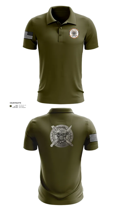 Marine wing support squadron 273 21344026 Short Sleeve Performance Polo - 21