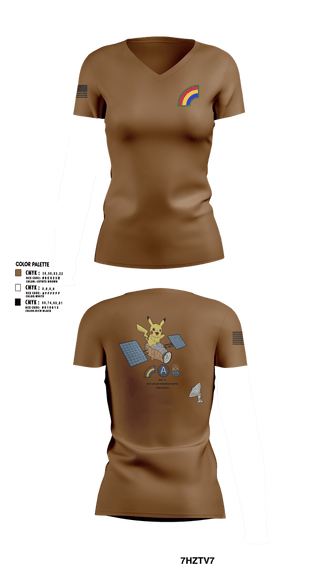 Womens Short Sleeve Vneck Shirt, 42ID, National Guard, Teamtime, Team time, sublimation, custom sports apparel, team uniforms, spirit wear, spiritwear, sports uniforms, custom shirts, team store, custom team store, fundraiser sports, apparel fundraiser