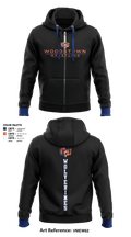 Woodstown Wrestling 19595478 Zip Hoodie - 1