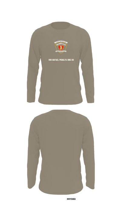 USS Rafael Peralta DDG 115 35678200 Long Sleeve Performance Shirt 69
