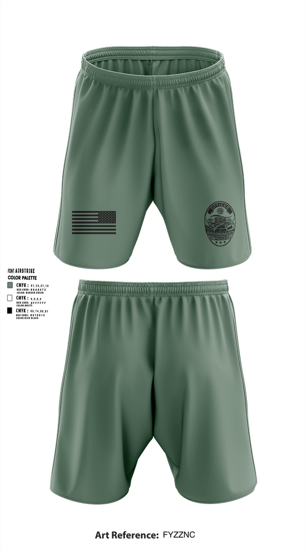 Athletic Shorts With Pockets, Brookhaven K9 Unit, Police, Teamtime, Team time, sublimation, custom sports apparel, team uniforms, spirit wear, spiritwear, sports uniforms, custom shirts, team store, custom team store, fundraiser sports, apparel fundraiser