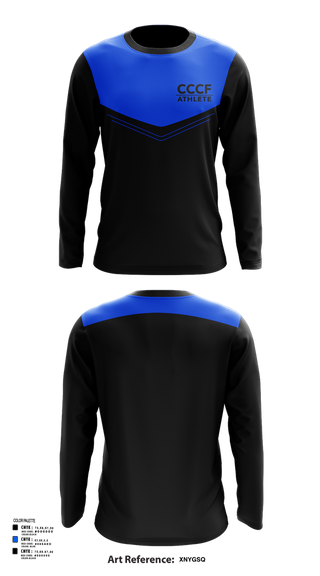Long Sleeve Performance Shirt, CCCF, Track & Field, Teamtime, Team time, sublimation, custom sports apparel, team uniforms, spirit wear, spiritwear, sports uniforms, custom shirts, team store, custom team store, fundraiser sports, apparel fundraiser
