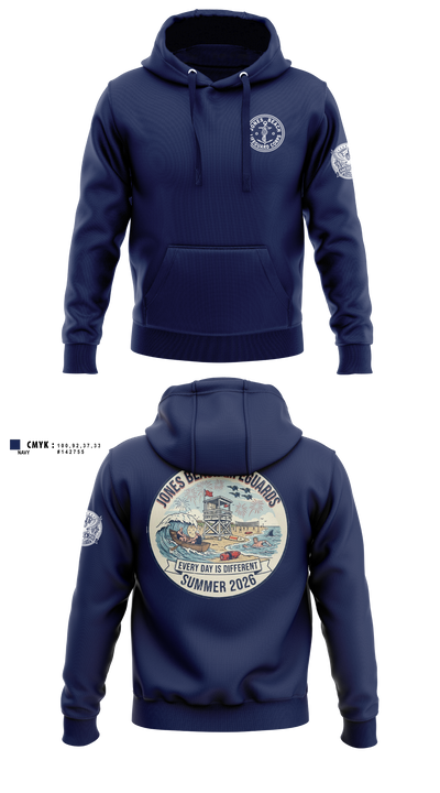 Jones Beach Lifeguard Corp Hoodie - 3