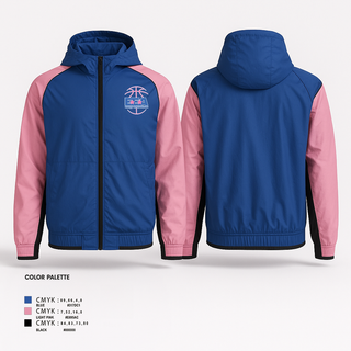 Windbreaker, team name, Women's Basketball, Teamtime, Team time, sublimation, custom sports apparel, team uniforms, spirit wear, spiritwear, sports uniforms, custom shirts, team store, custom team store, fundraiser sports, apparel fundraiser