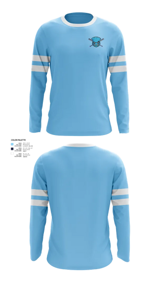 Long Sleeve Performance Shirt, Blue Sox, Baseball, Teamtime, Team time, sublimation, custom sports apparel, team uniforms, spirit wear, spiritwear, sports uniforms, custom shirts, team store, custom team store, fundraiser sports, apparel fundraiser