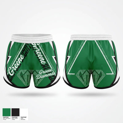 Greene Diamonds Women's Shorts - 1