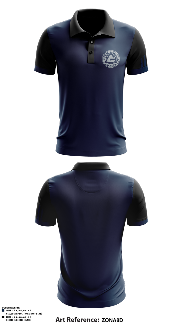 Short Sleeve Performance Polo, Open Guard BJJ, Wrestling, Teamtime, Team time, sublimation, custom sports apparel, team uniforms, spirit wear, spiritwear, sports uniforms, custom shirts, team store, custom team store, fundraiser sports, apparel fundraiser