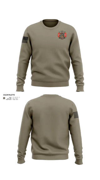 Crew Neck Sweatshirt, Northside Fire Rescue, Fire Department, Teamtime, Team time, sublimation, custom sports apparel, team uniforms, spirit wear, spiritwear, sports uniforms, custom shirts, team store, custom team store, fundraiser sports, apparel fundraiser