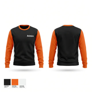 Crew Neck Sweatshirt, Alliance Aviators, , Teamtime, Team time, sublimation, custom sports apparel, team uniforms, spirit wear, spiritwear, sports uniforms, custom shirts, team store, custom team store, fundraiser sports, apparel fundraiser