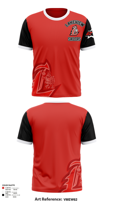 Lakeview 47345579 Short Sleeve Performance Shirt - 1
